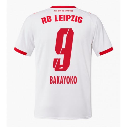 RB Leipzig Johan Bakayoko #9 Hjemmebanetrøje 2025-26 Kortærmet
